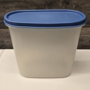 Tupperware Modular Mates #1613-8 Blue Lid Near Mint Condition Vintage